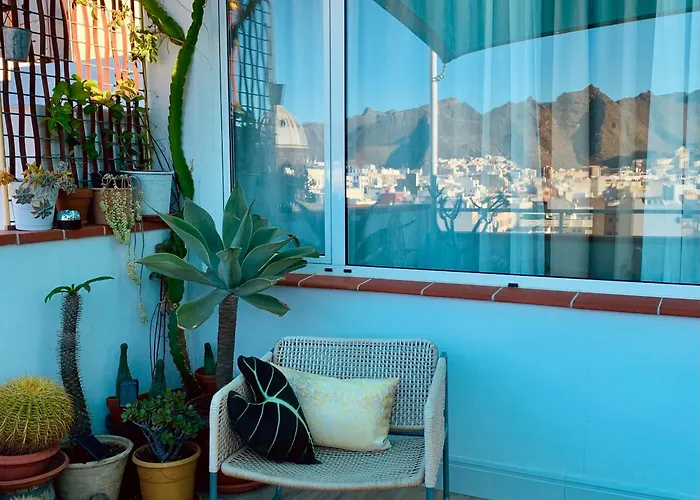 Atico Con Terraza, Vistas Panoramicas Y Parking * Санта-Крус-де-Тенерифе
